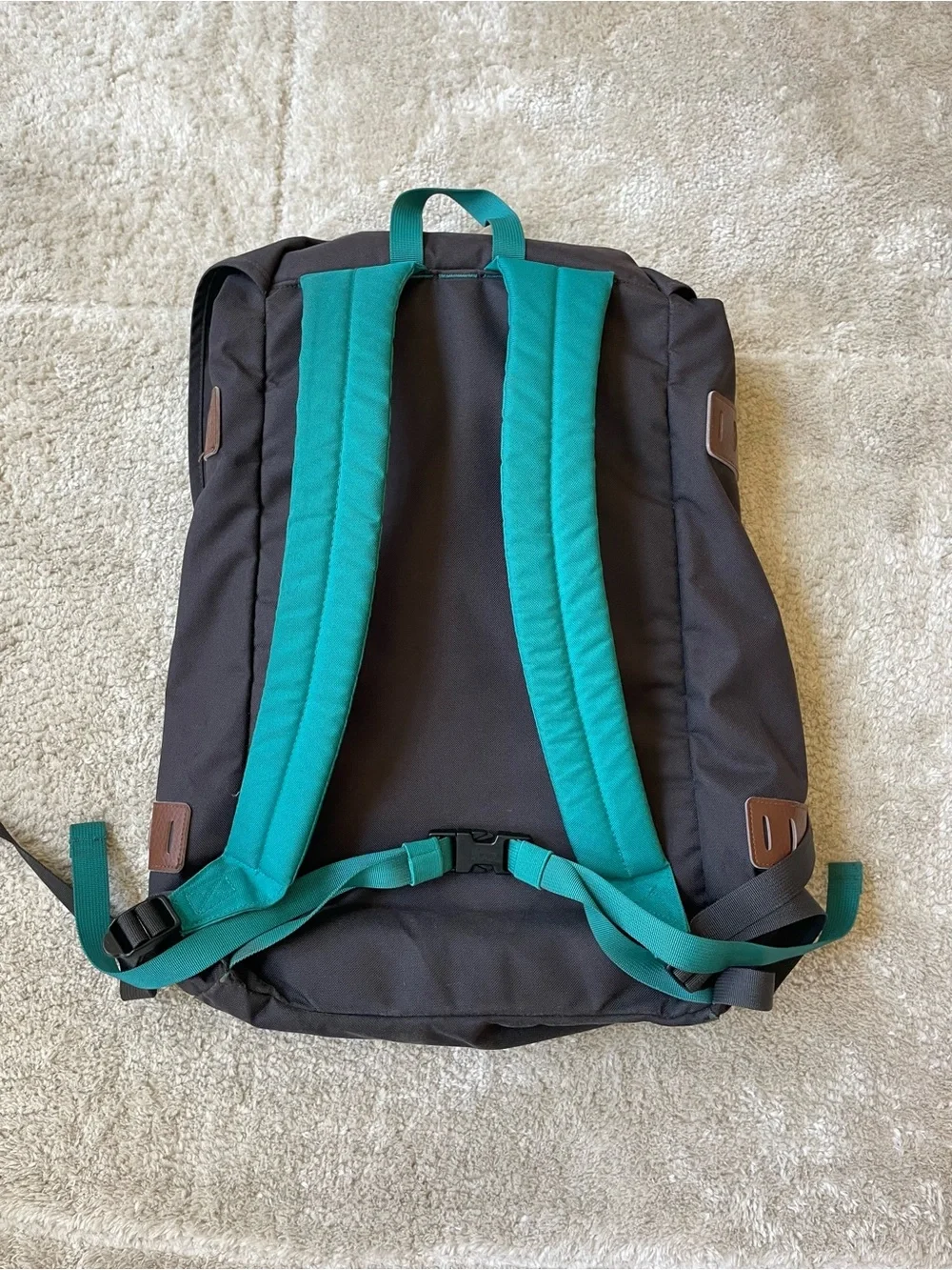 Patagonia Arbor Pack 26L Backpack Gray Teal Laptop Hiking Travel